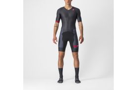 Costum de triatlon cu maneca scurta Castelli Free Sanremo SS Negru XXXL