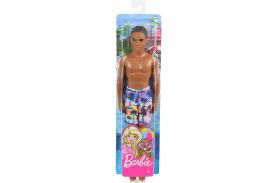 Papusa ken afroamerican cu costum de baie multicolor