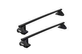 Bare transversale Thule Evo Clamp Squarebar pentru TOYOTA C-HR 5 usi SUV, model 2024 - prezent, Sistem cu prindere pe plafon normal