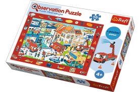 Puzzle trefl 70 de observatie la pompieri