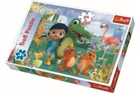Puzzle trefl 24 maxi o lume a prieteniei
