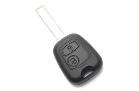 Citroen / Peugeot - carcasă cheie cu 2 butoane