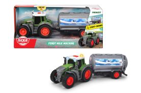 Dickie fendt tractor cu cisterna de lapte