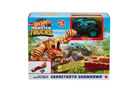 Hot wheels monster truck set sabretooth