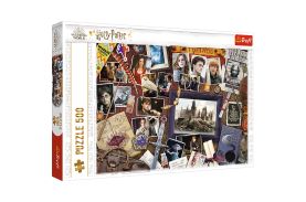 Puzzle trefl 500 harry potter - memoriile de la hogwart