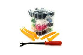 Set 470 buc cleme din plastic + 5 unelte Carguard