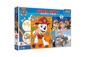 Puzzle trefl primo  super giant 15 patrula catelusilor cunoaste echipa