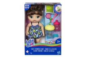 Bebe lingurita fetita bruneta