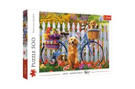 Puzzle trefl 500 aventura catelusilor