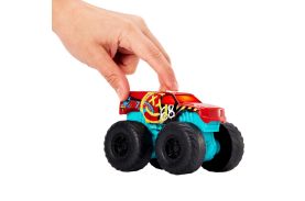 Hot wheels monster truck roarin wreckers demo derby cu functii si sunete scara  1:43