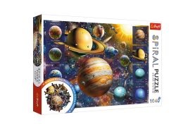 Puzzle trefl spiral 1040 piese sistemul solar