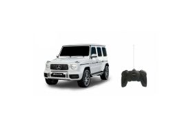 Masina cu telecomanda mercedes-benz g63 alb scara 1 la 24