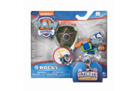 Patrula catelusilor rocky in uniforma de politie