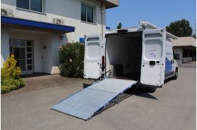 Rampa de incarcare WM PC-R, latime 125 cm, lungime 240 cm, capacitate suportata 500 kg