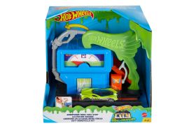 Hot wheels benzinaria toxica cu masinuta inclusa