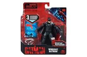 Batman film figurina batman in costum cu aripi 10cm