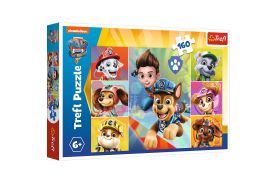 Puzzle trefl 160 patrula catelusilor - descopera echipa