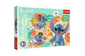 Puzzle trefl 24 maxi stitch ziua vesela a lui lilo si stitch