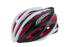 Casca Force Bat Negru/Alb/Rosu L-XL (57-61 cm)