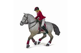 Papo figurina set competitie jocherita si cal
