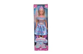 Papusa steffi fantasy princess cu rochita bleu