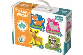 Puzzle trefl baby clasic animalele padurii