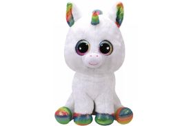 Plus ty 42cm boos pixy unicorn alb