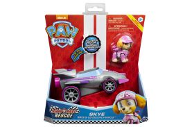 Patrula catelusilor skye masina de curse cu sunete si motor pull-back