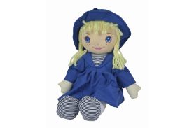 Simba papusa soft 33cm cu hainute bleumarin - 105111076_BLEUMARIN