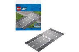 Lego city intersectie dreapta si in t 60236