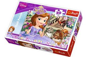 Puzzle trefl 30 sofia si prietenii ei