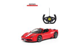 Masina cu telecomanda ferrari 458 rosie scara 1 la 14