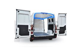 Plafon din ABS pentru VOLKSWAGEN TRANSPORTER T6.1 2004- ,  Ampatament: 3000(L1),  dimensiuni compartiment incarcare: 2543x1410(H1), Cu usa glisanta pe partea dreapta (volan pe partea stanga)