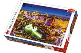 Puzzle trefl 2000 las vegas noaptea
