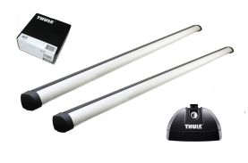 Bare transversale Thule Rapid System Profesional pentru OPEL Ampera, 5 usi Hatchback, model 2017 - prezent, Sistem cu prindere pe bare longitudinale integrate