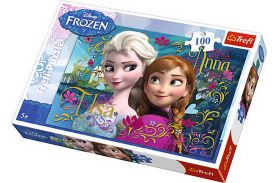 Puzzle trefl 100 anna si elsa frozen