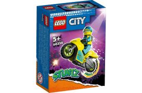 Lego city stuntz motocicleta de cascadorie cibernetica 60358