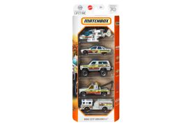 Matchbox set 5 masinute metalice mbx city drivers ii scara 1:64
