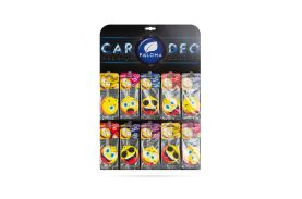 Odorizant auto Paloma Emo/Smiley Display 90 buc