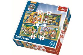 Puzzle trefl 4in1 intotdeauna la timp