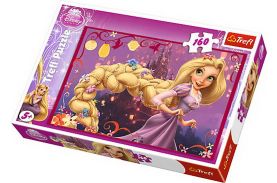 Puzzle trefl 160 rapunzel cu parul magic