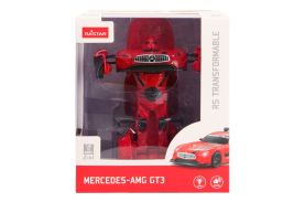 Masinuta metalica convertibila mercedes benz gt3 rosie cu scara 1 la 32