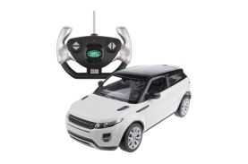 Masina cu telecomanda range rover evoque alb scara 1 la 14