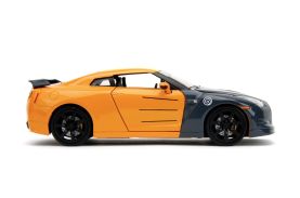 Jada masinuta metalica naruto 2009 nissan gt r 1:24