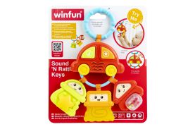 Winfun zornaitoare masinuta cu 3 chei