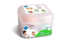 Set 5 zornaitori in cutie orchestra animalutelor