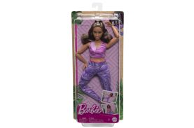 Papusa barbie made to move satena cu top roz