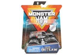 Monster jam metalice scara 1 la 64 iron outlaw