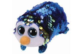 Plus ty 10cm teeny tys payton pinguin albastru cu paiete