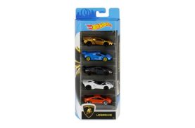 Set 5 masini hot wheels lamborghini